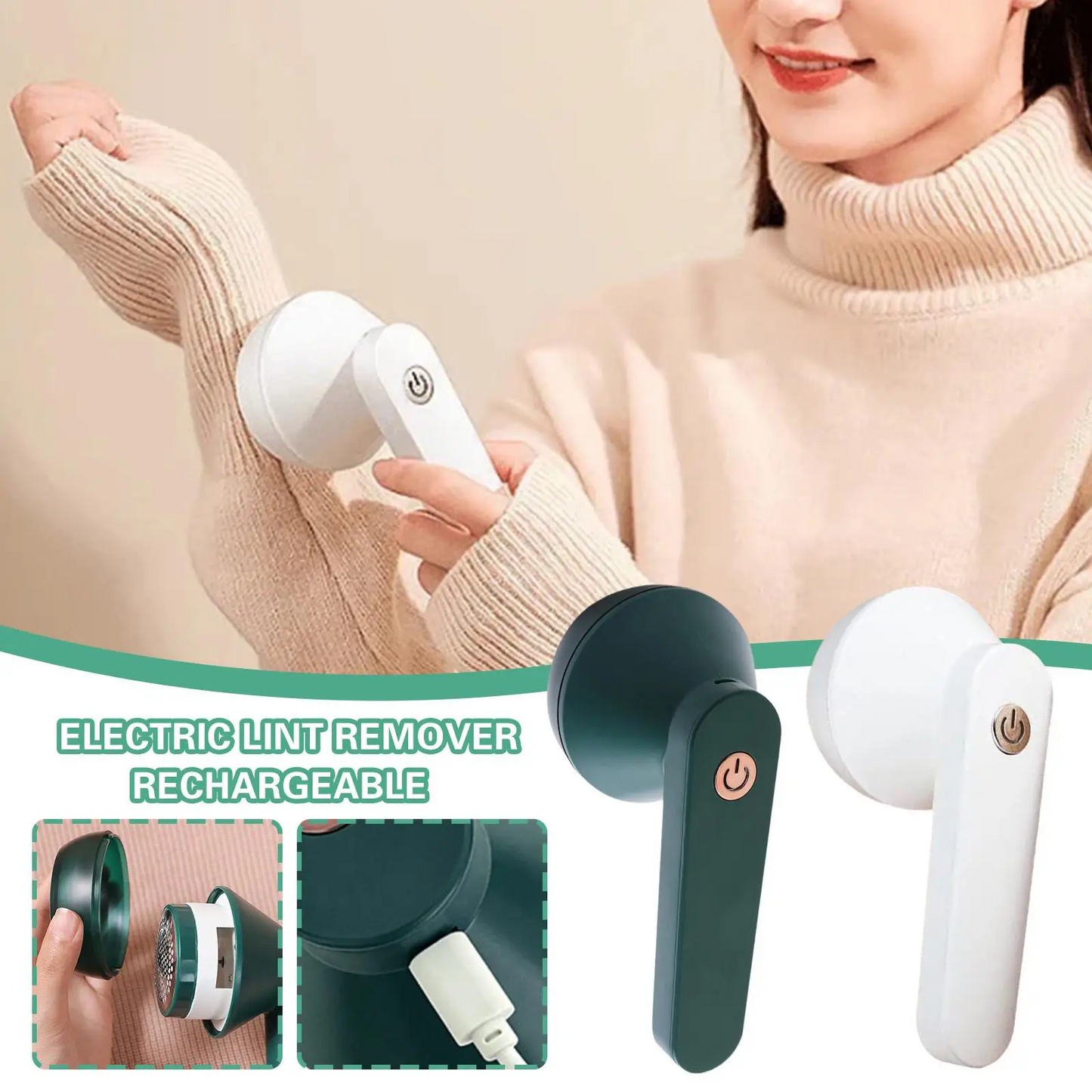 Rechargeable Lint Remover for Clothing