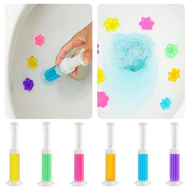 Toilet Gel Stamps with Different Floral Scents