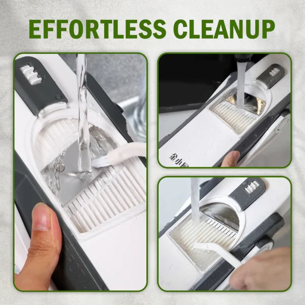 5 In 1 Mandoline Vegetable Slicer Food Chopper, Vegetable Cutter, Quick Fruit Dicer (random Color)