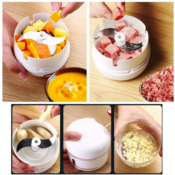 (pack of 2 ) Combo deal Garlic Tool + Mini Chopper Grinding
