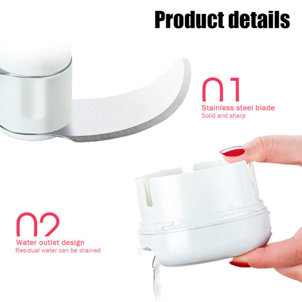 (pack of 2 ) Combo deal Garlic Tool + Mini Chopper Grinding