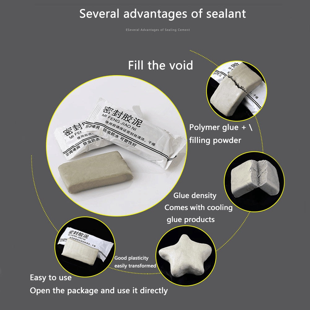 ( Pack of 2 ) Magic Sealant Multifunctional Sealing Mud