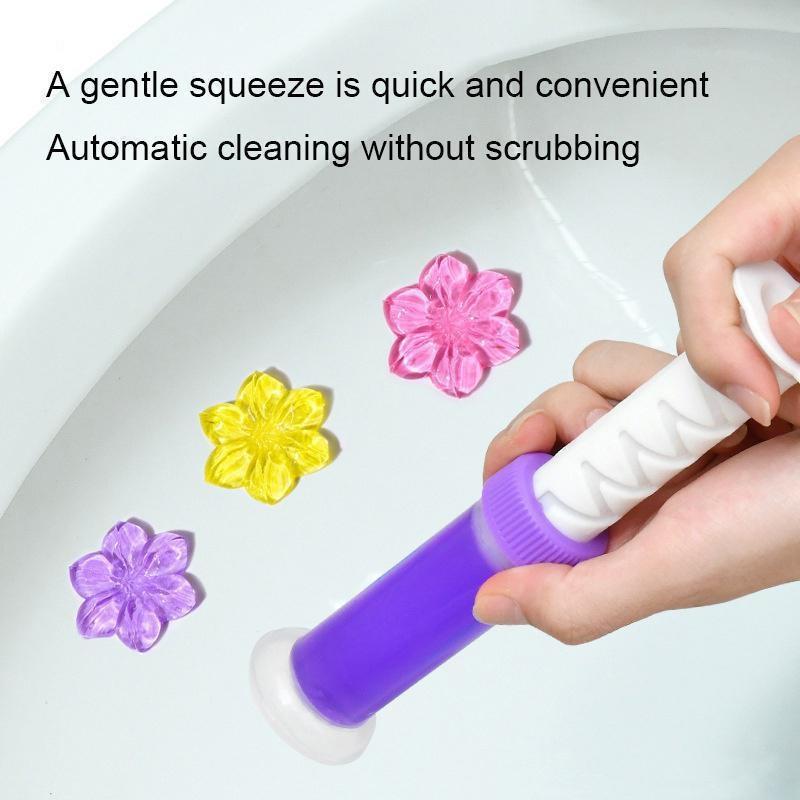 Toilet Gel Stamps with Different Floral Scents