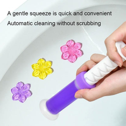 Toilet Gel Stamps with Different Floral Scents