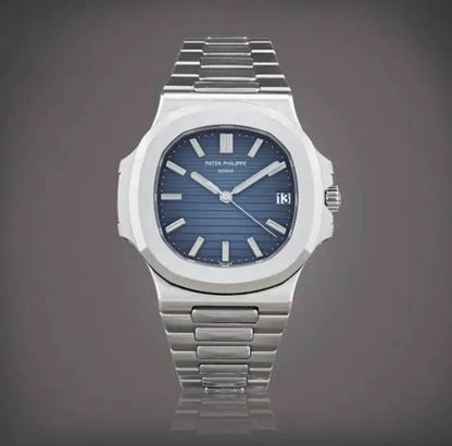 Luxury Patek Philippe Geneve Analog Watch for Men – Stainless Steel Design
