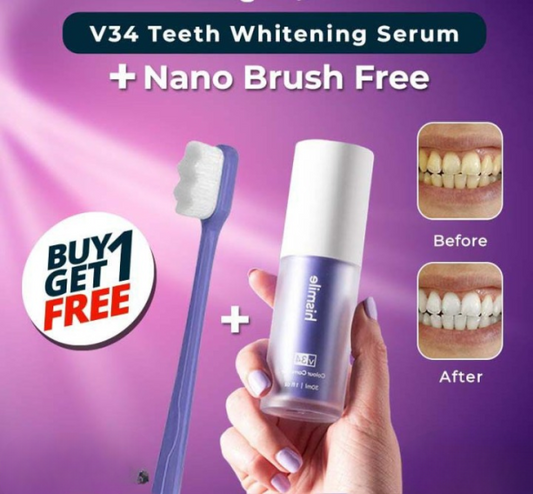 hiSmile    , teeth brightening V34 Colour Corrector Serum (30ml) (Imported)