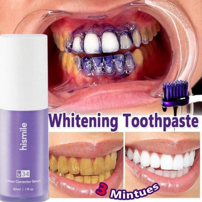 hiSmile    , teeth brightening V34 Colour Corrector Serum (30ml) (Imported)