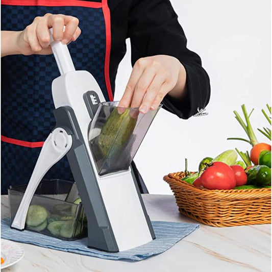 5 In 1 Mandoline Vegetable Slicer Food Chopper, Vegetable Cutter, Quick Fruit Dicer (random Color)