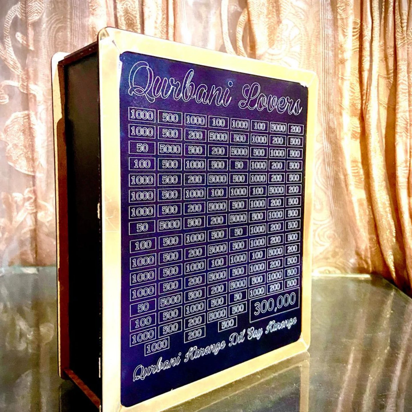 umraah Saver Box – 3 Lakh Goal Money Saving Box- RANDOM DESIGN
