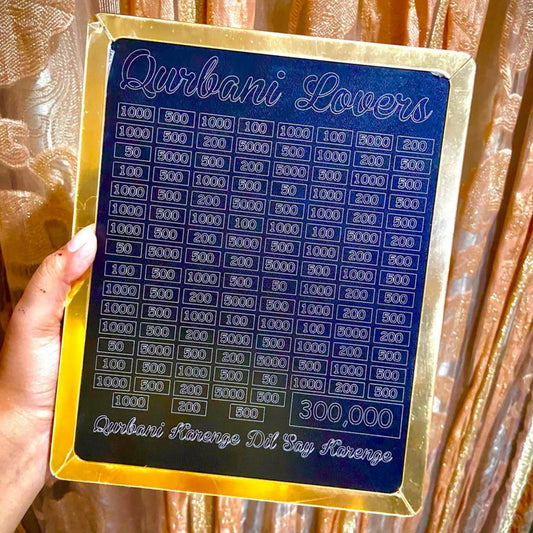 umraah Saver Box – 3 Lakh Goal Money Saving Box- RANDOM DESIGN